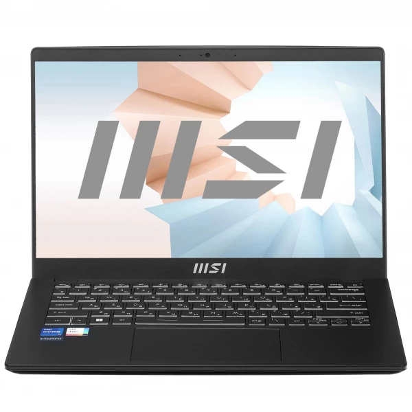 Купить Ноутбук MSI Modern 14 C13M-673RU, 14 ", INTEL Iris Xe Graphics, 16 ГБ RAM, черный [9S7-14J112-673], цены, характеристики, доставка по РФ