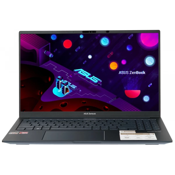 Ноутбук ASUS ZenBook 15 UM3504DA-BN287W , 15.6 ", AMD Radeon 680M, 16 ГБ RAM, синий [90NB1161-M00B70]