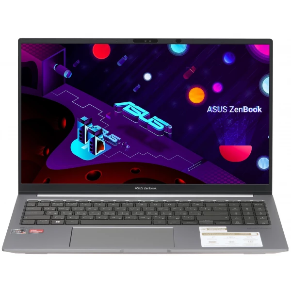 Купить Ноутбук ASUS ZenBook 15 OLED UM3504DA-MA430W, 15.6 ", AMD Radeon 680M, 32 ГБ RAM, серый [90NB1163-M00KJ0], цены, характеристики, доставка по РФ