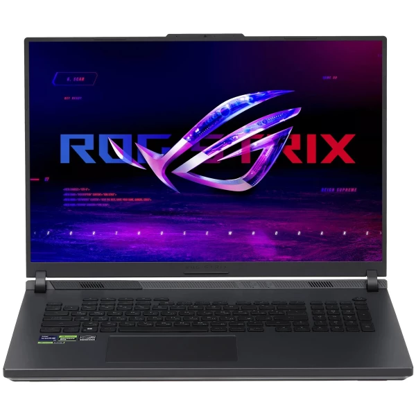 Купить Ноутбук ASUS ROG Strix G18 G814JVR-N6035, 18 ", NVIDIA GeForce RTX 4060, 32 ГБ RAM, серый [90NR0IF6-M001L0], цены, характеристики, доставка по РФ