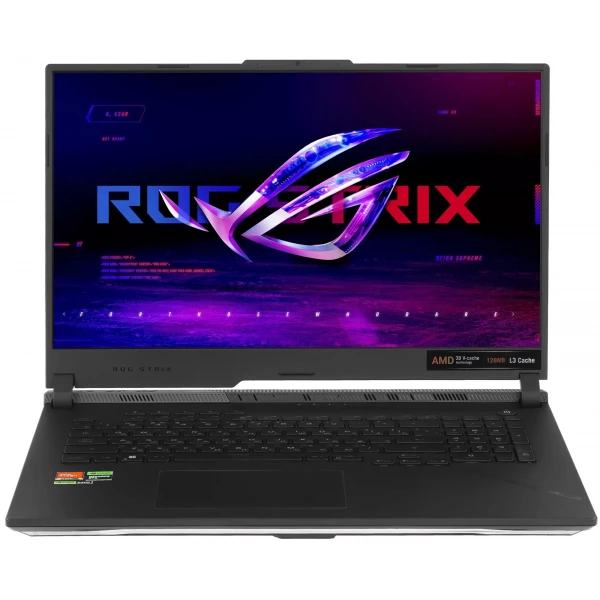 Купить Ноутбук ASUS ROG Strix SCAR 17 G733PYV-LL045W, 17.3 ", NVIDIA GeForce RTX 4090, 32 ГБ RAM, черный [90NR0DB4-M00480], цены, характеристики, доставка по РФ