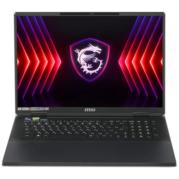 Купить Ноутбук MSI Titan 18 HX A14VIG-096RU, 18 ", NVIDIA GeForce RTX 4090, 32 ГБ RAM, черный [9S7-182221-096], цены, характеристики, доставка по РФ