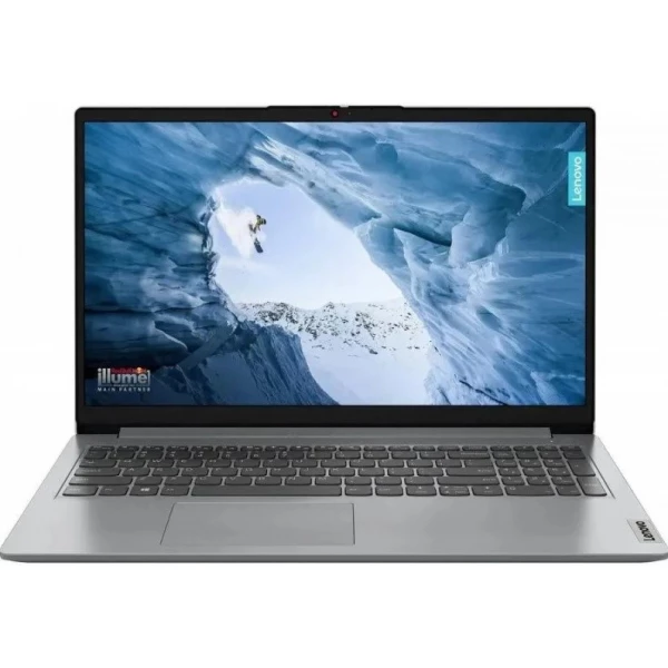 Ноутбук Lenovo IdeaPad 1 15IAU7 , 15.6 ", INTEL Iris Xe Graphics, 8 ГБ RAM, серый [82QD00EKUE]