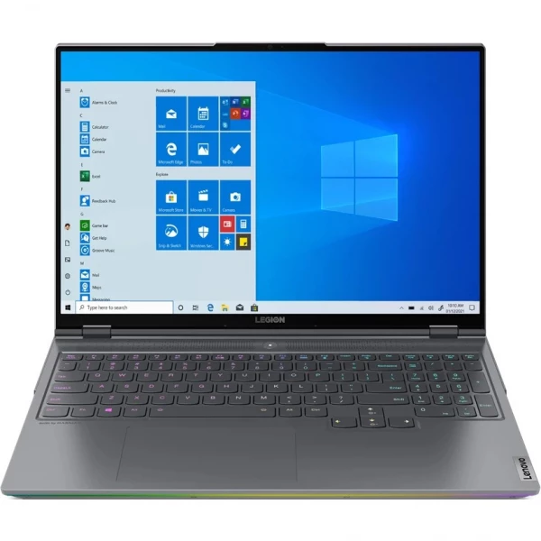 Купить Ноутбук Lenovo Legion 7 16IAX7, 16 ", NVIDIA GeForce RTX 3080 Ti, 32 ГБ RAM, серый [82TD009VRK], цены, характеристики, доставка по РФ