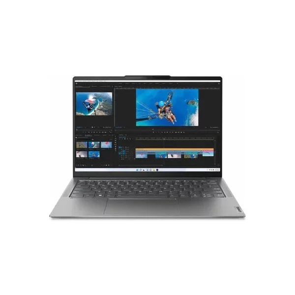 Купить Ультрабук LENOVO Slim 6 14APU8, 14  ", AMD Radeon Graphics, 16 ГБ RAM, серый [82X3002TRK], цены, характеристики, доставка по РФ