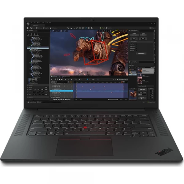 Купить Ноутбук Lenovo ThinkPad P1 G6 , 16 ", NVIDIA RTX 2000 Ada, 32 ГБ RAM, черный [21FV000CUE], цены, характеристики, доставка по РФ