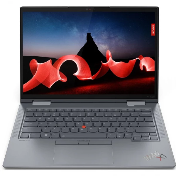Ноутбук Lenovo ThinkPad X1 Yoga Gen 8 , 14 ", INTEL Iris Xe Graphics, 32 ГБ RAM, серый [21HQ001SUS]