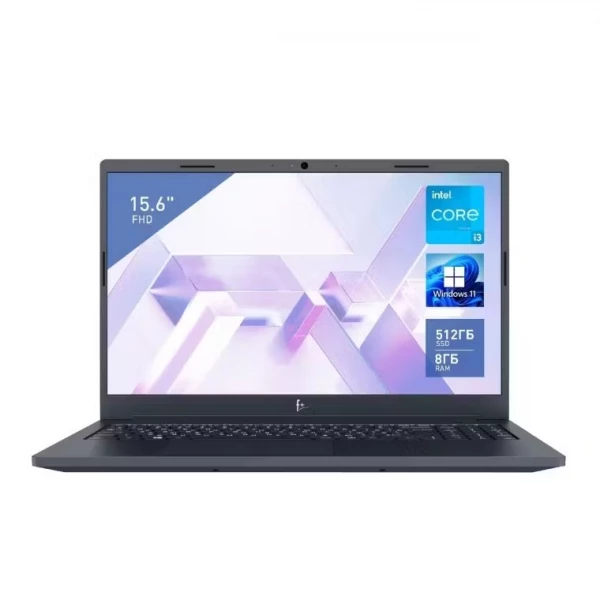Купить Ноутбук Fplus Flaptop I , 15.6 ", INTEL Iris Xe Graphics, 8 ГБ RAM, черный [FLTP-5I5-8512-W], цены, характеристики, доставка по РФ